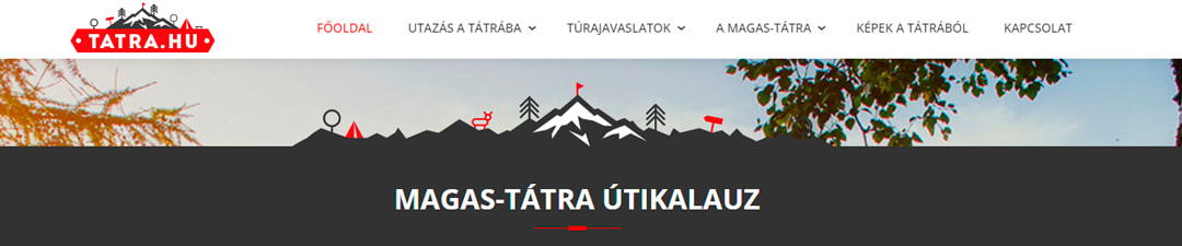 Hogyan készíts te is olyan látványos saját honlapot mint a tatra.hu